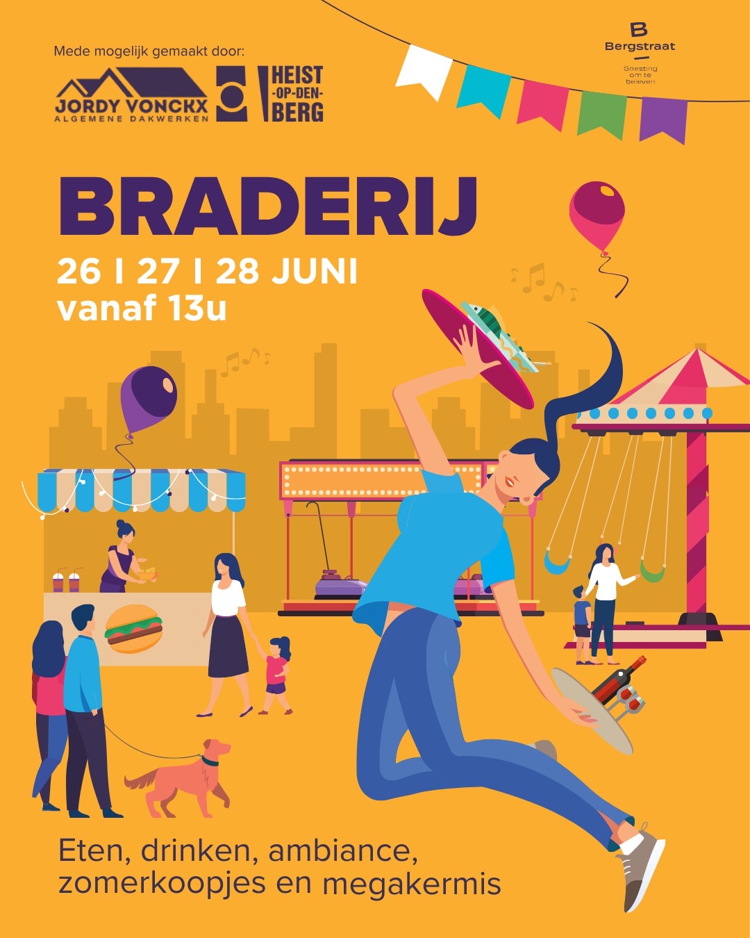 Braderij in de Bergstraat