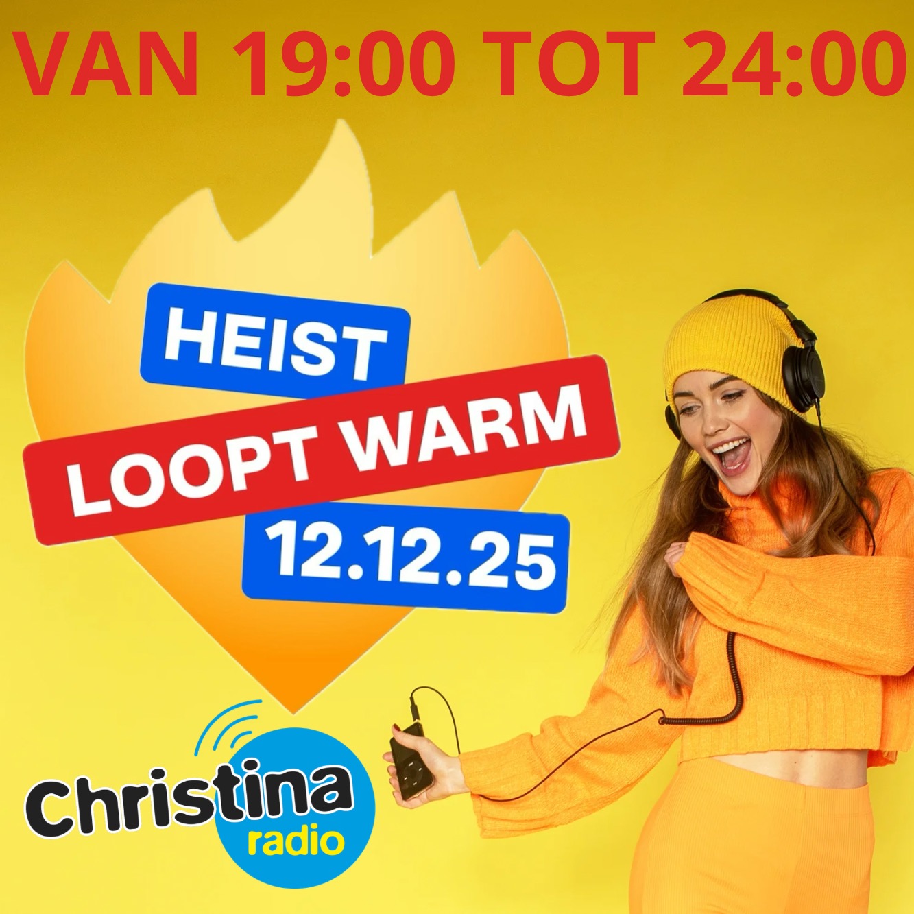 Heist Loopt Warm op Christina 