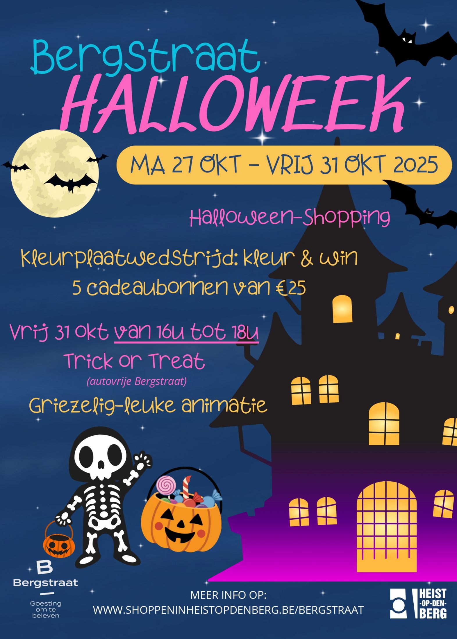 Halloweek in de Bergstraat