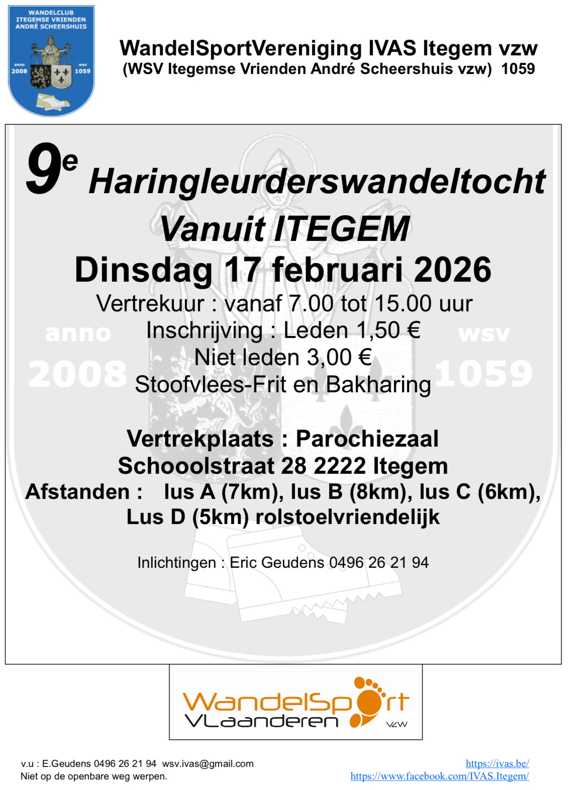 Haringleurderswandeltocht Itegem