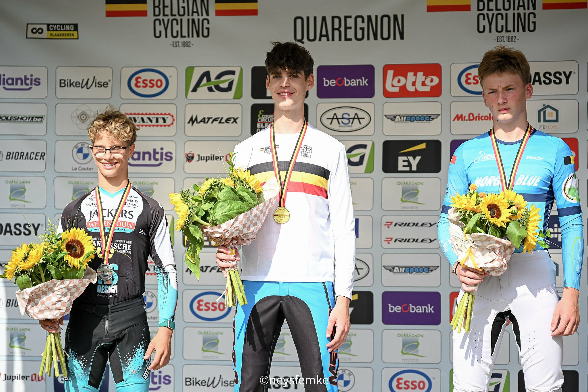 14-jarige BMX'er Oliver Wyns is Belgisch kampioen