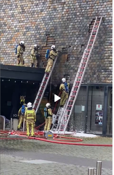 Brand in cultuurcentrum Zwaneberg