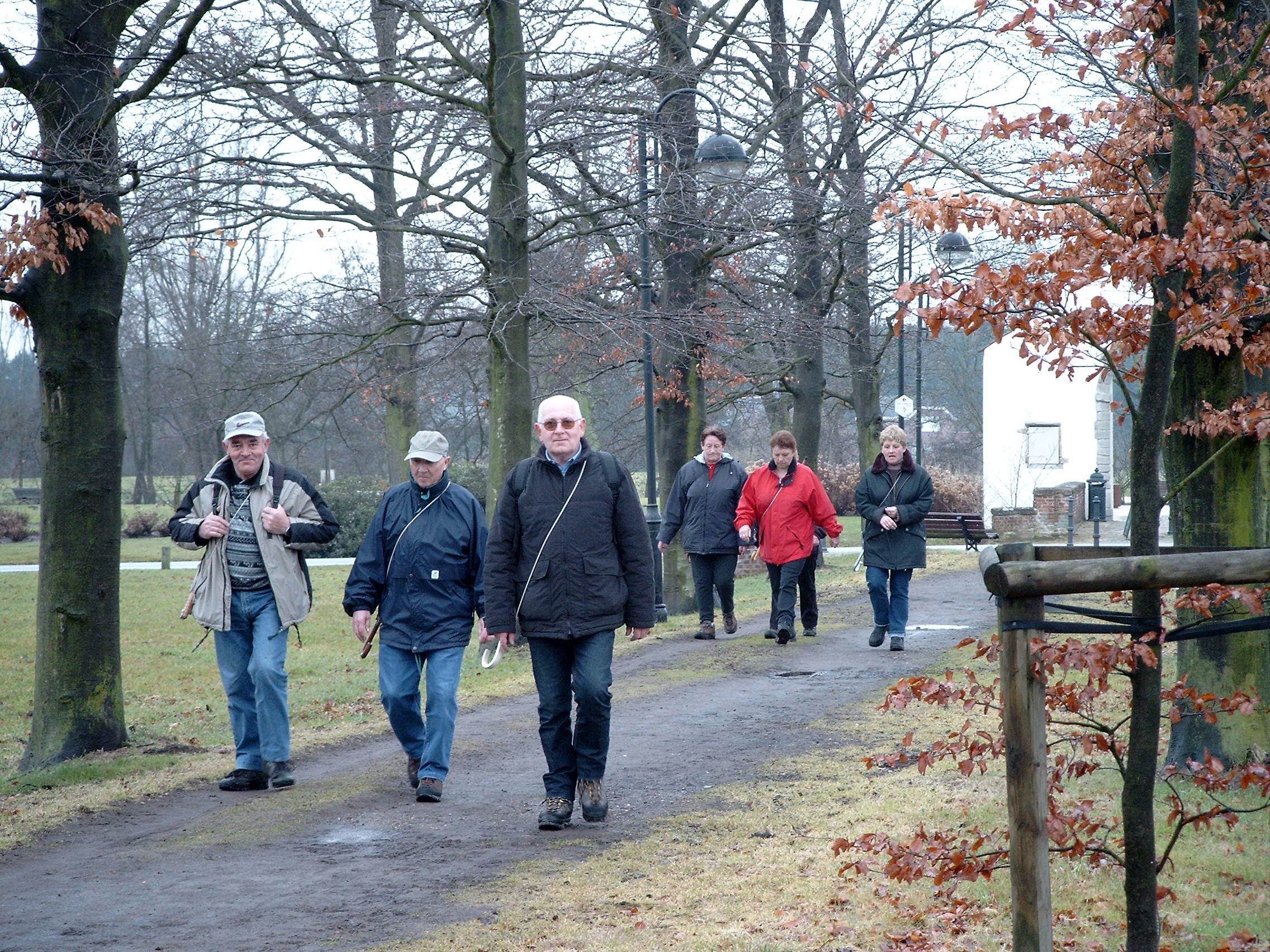 Een stevige pint na een stevige wandeling