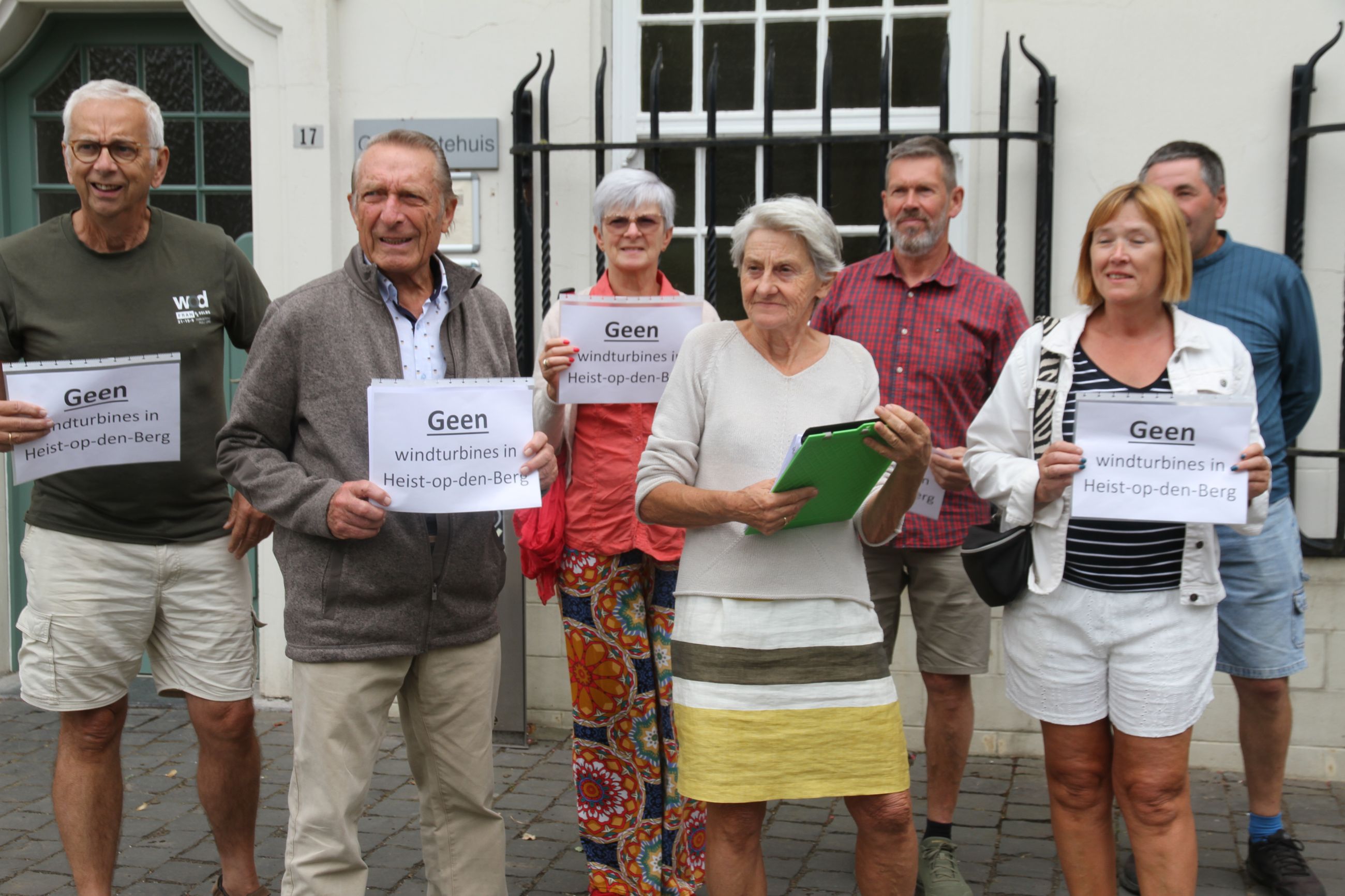 'Geen windmolen in onze achtertuin'
