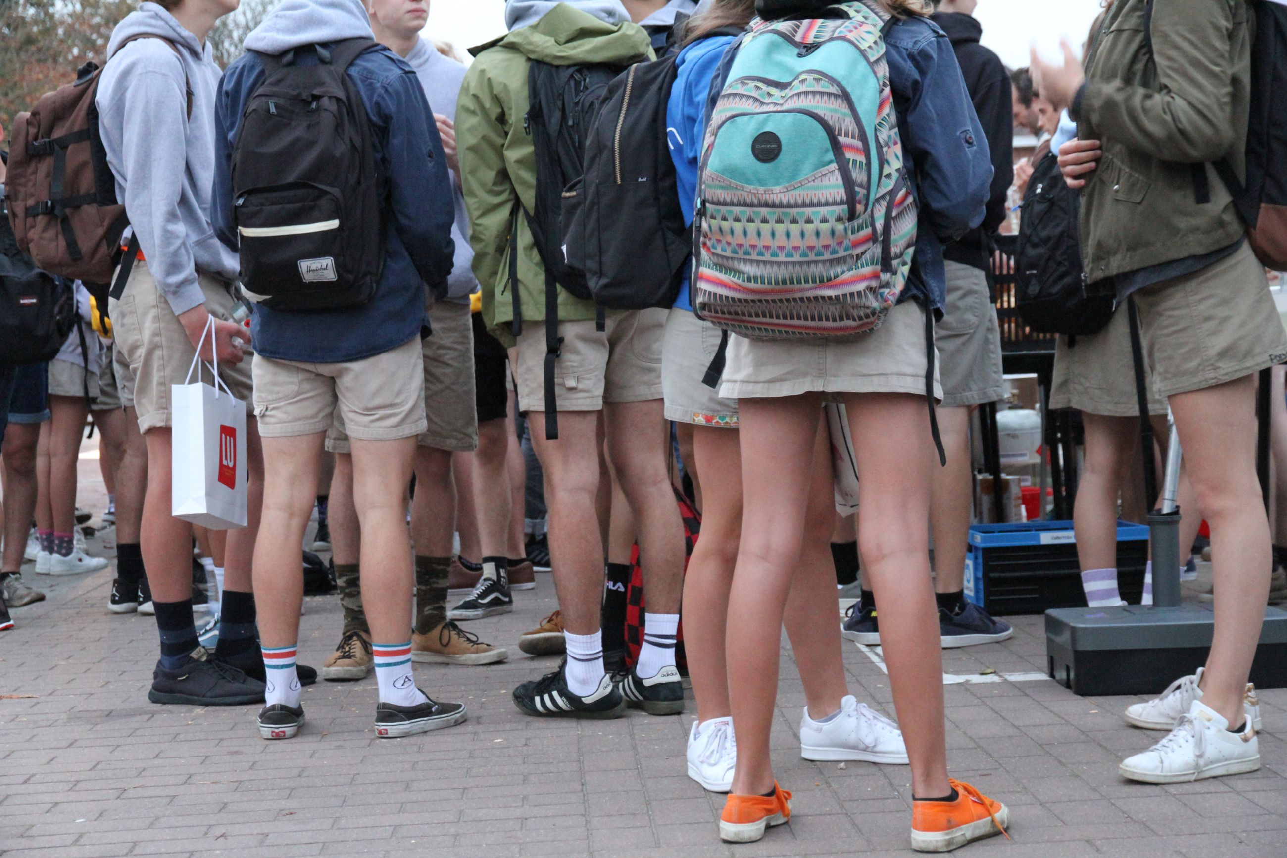 Voor de 25ste keer in korte broek naar school