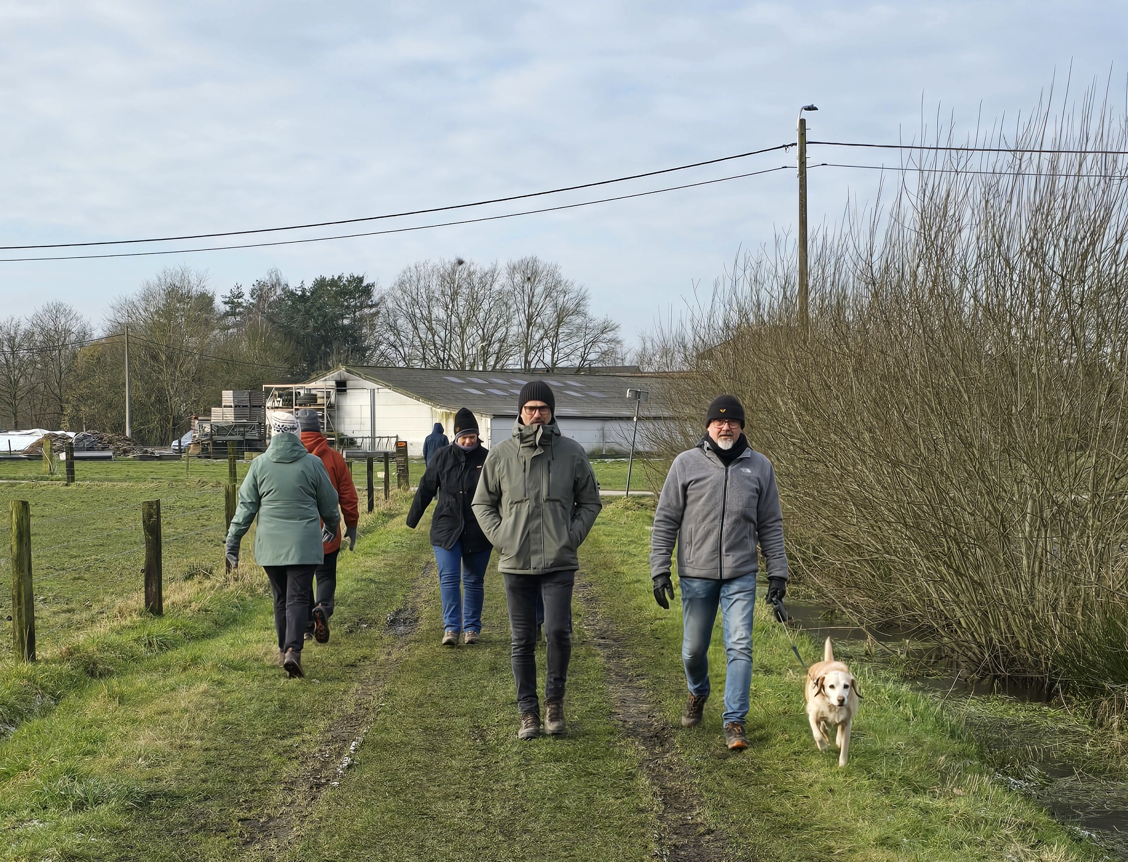 Wandelen voor een wafeltje