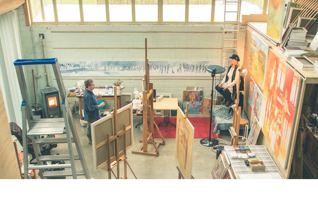 Binnenkijken in de ateliers van Heistse kunstenaars