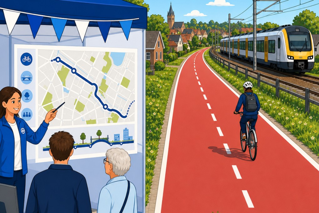 Wanneer komt er een fietsostrade in Heist?