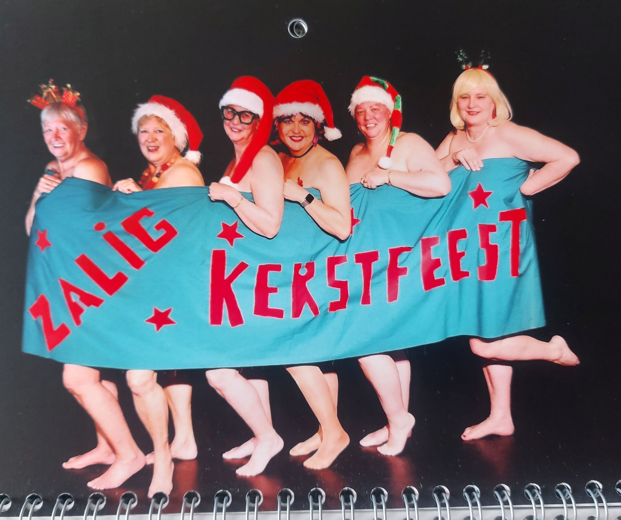 HKT-naaktkalender voor Kom Op Tegen Kanker