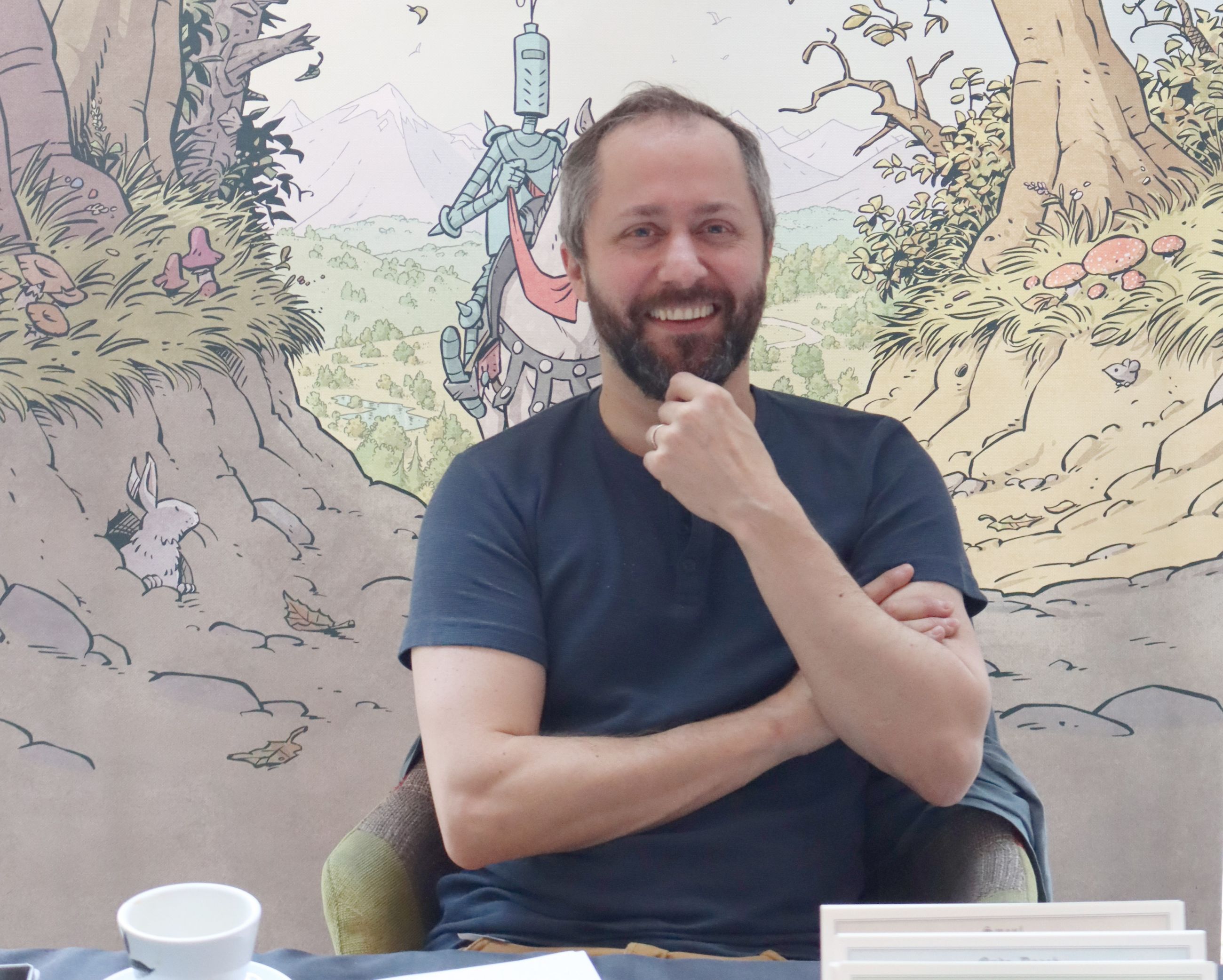 Heistse striptekenaar werkt een jaar aan nieuw album