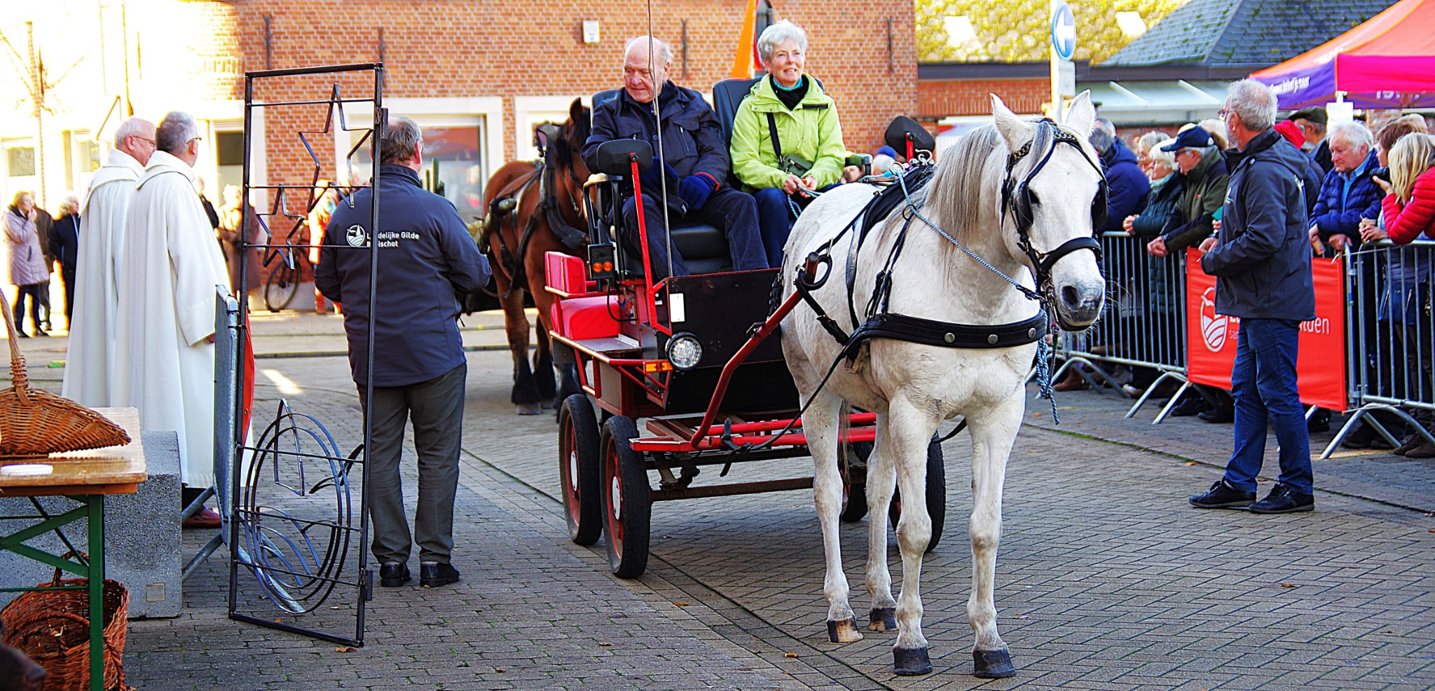 St. Hubertus met jachthoorngeschal is laatste misviering