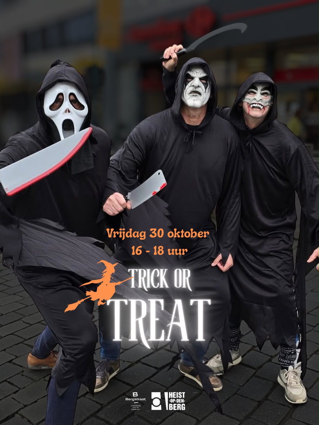 Trick or Treat in de Bergstraat