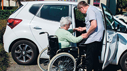 chauffeur minder Mobiele Centrale